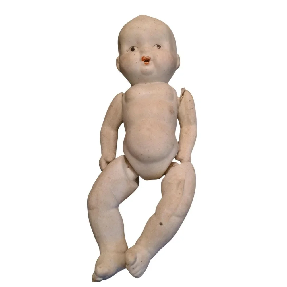 Antique Japanese Bisque Baby Doll 7